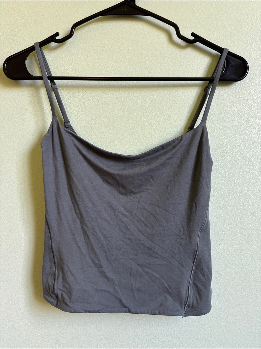 Lululemon Gray Spaghetti Strap Tank
